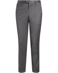 PT Torino - Charcoal Pants Virgin Wool, Elastane - Lyst