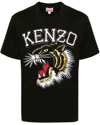 KENZO - T-shirt tiger varsity - Lyst