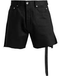 Rick Owens - Denim Shorts Cotton - Lyst