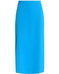 MILLY 3/4 Length Skirt - Blue