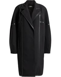 Karl Lagerfeld - Overcoat & Trench Coat - Lyst