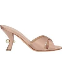 Dior - Blush Sandals Textile Fibers - Lyst