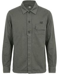 C.P. Company - Shirt Cotton, Elastane - Lyst