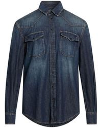 Dondup - Denim Shirt Cotton - Lyst
