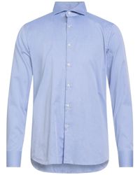 Bagutta - Sky Shirt Cotton - Lyst