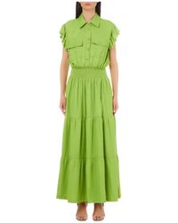 Liu Jo Langes Kleid - Grün