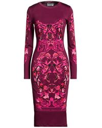 Versace Jeans Couture - Midi Dress Viscose, Elastane - Lyst