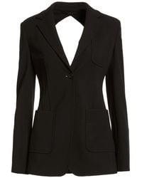 Max Mara - Sfilata Blazer Viscose, Polyamide, Elastane - Lyst