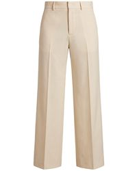 DSquared² - Ivory Pants Virgin Wool - Lyst
