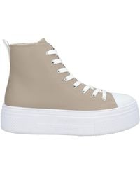 ARMANI EXCHANGE - Sneakers Cow Leather, Textile Fibers - Lyst