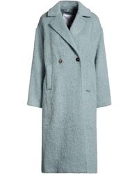 Cruna - Slate Coat Virgin Wool, Mohair Wool, Alpaca Wool, Polyamide - Lyst
