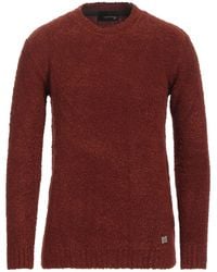 Guess - Rust Sweater Acrylic, Polyester - Lyst