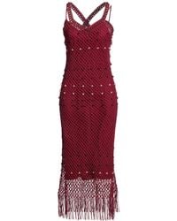 Wales Bonner - Maxi Dress Cotton - Lyst