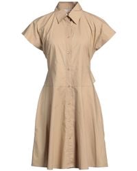 19.70 Nineteen Seventy - Midi Dress Cotton - Lyst