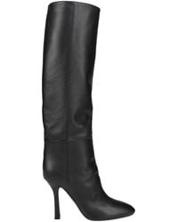 Casadei - Boot Leather, Textile Fibers - Lyst
