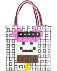 Marni - Handbag Textile Fibers - Lyst
