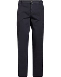 Luigi Borrelli Napoli - Pants Cotton, Elastane - Lyst