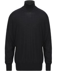 Vneck - Turtleneck Merino Wool, Silk - Lyst