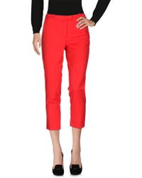 Manila Grace Pantalones - Rojo