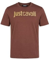 Just Cavalli - T-Shirt Cotton - Lyst