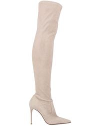 Le Silla - Ivory Boot Leather - Lyst