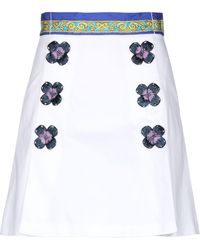 Dolce & Gabbana Falda corta - Blanco