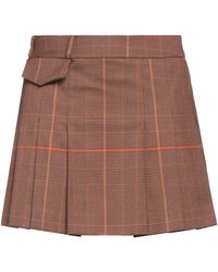 Dondup - Plaid A-Line Mini Skirt - Lyst