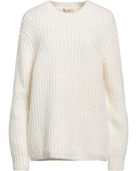 Herno - Ivory Sweater Wool, Polyamide, Alpaca Wool - Lyst