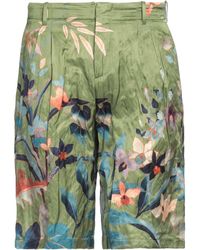 Etro - Printed Shorts - Lyst