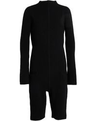 Rick Owens - Playsuit Virgin Wool - Lyst