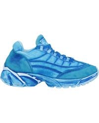 MM6 by Maison Margiela - Mm6 Leather And Nylon Sneakers - Lyst