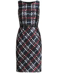 Paule Ka - Midnight Midi Dress Polyester, Triacetate - Lyst