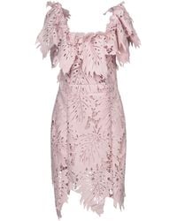 WEILI ZHENG - Minivestido - Lyst