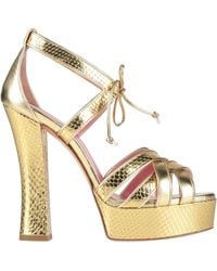 Blumarine - Sandals Leather - Lyst
