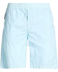 Fradi - Sky Shorts & Bermuda Shorts Cotton, Elastane - Lyst