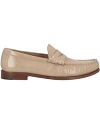 Calpierre - Khaki Loafers Leather - Lyst