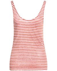Daniele Fiesoli - Tank Top Linen - Lyst