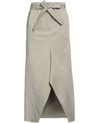 Tela - Maxi Skirt Cotton, Elastane - Lyst