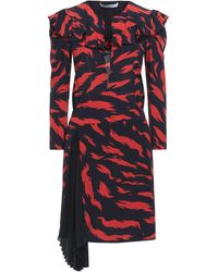 Givenchy - Midnight Mini Dress Silk, Polyester - Lyst
