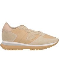 Philippe Model - Sand Sneakers Leather, Textile Fibers - Lyst