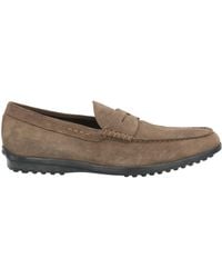 Tod's - Loafers Leather - Lyst