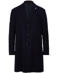 Luigi Bianchi - Midnight Coat Virgin Wool - Lyst