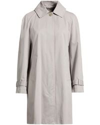 Semicouture - Light Overcoat & Trench Coat Cotton - Lyst