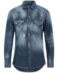 DSquared² - Camicia Jeans - Lyst