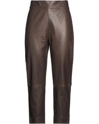 Gentry Portofino - Pants Ovine Leather - Lyst