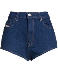DIESEL - Denim Shorts Cotton, Polyester, Elastane - Lyst