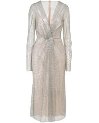 Semicouture - Midi Dresses - Lyst