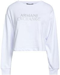 ARMANI EXCHANGE - Sweatshirt Cotton - Lyst