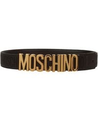 Moschino - Belt Textile Fibers - Lyst