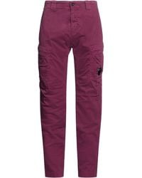 C.P. Company - Pants Cotton, Elastane - Lyst